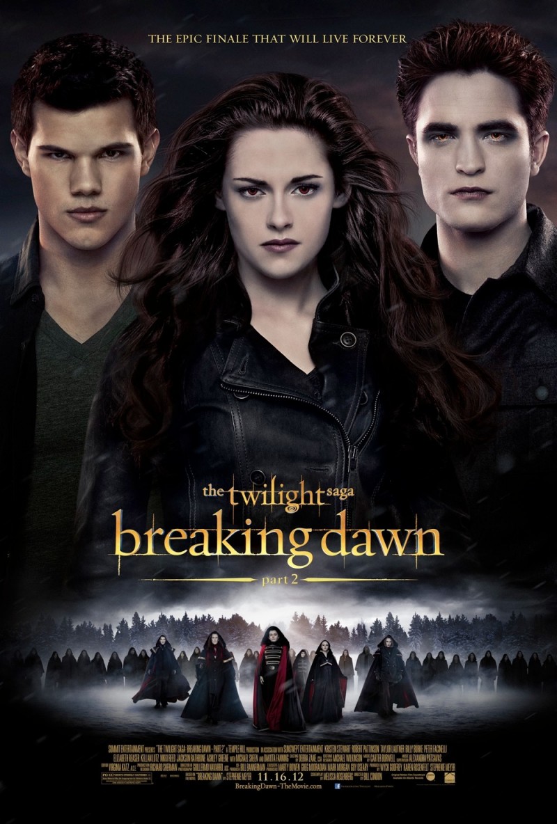 Breaking Dawn Pt. 2 movie poster